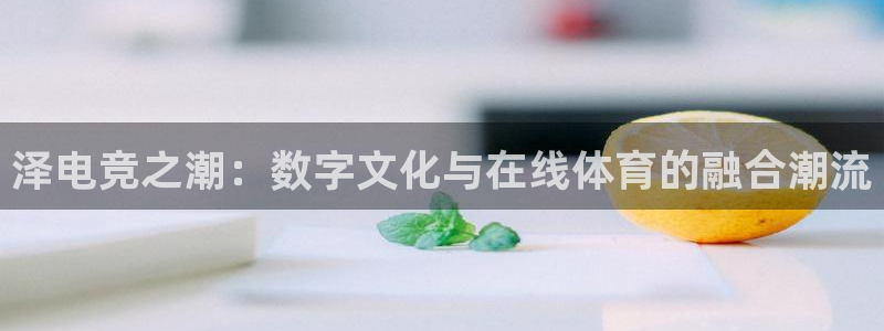 vk威客电竞：泽电竞之潮：数字文化与在线体育的融合潮流